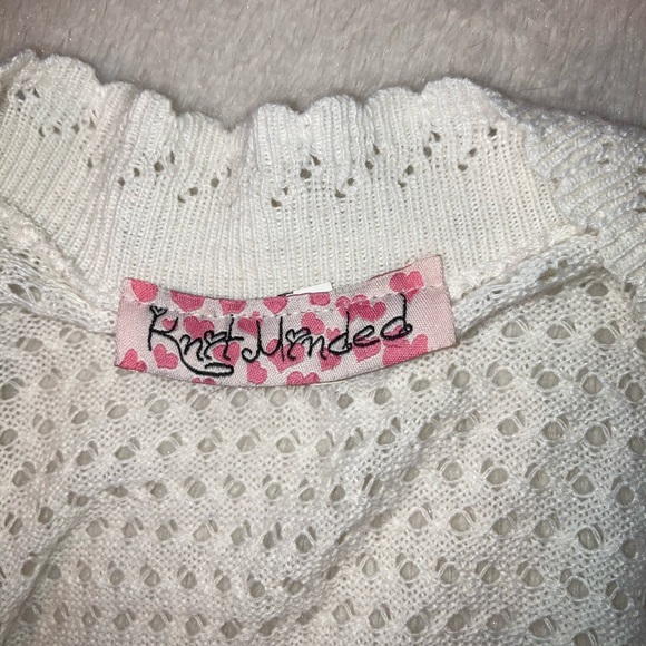 Knit Minded Loose Knit Open Front Cardigan S - Picture 11 of 14